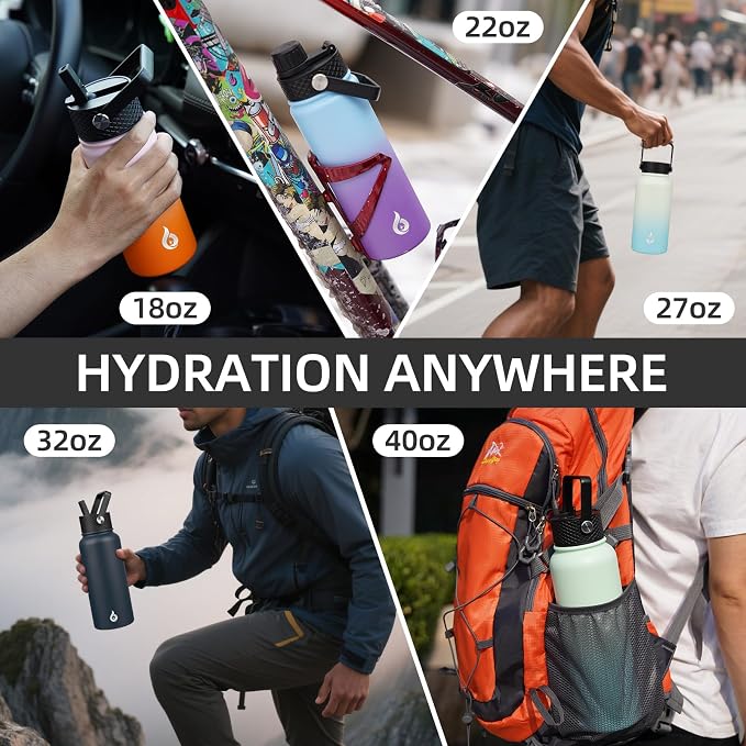 BJPKPK 32oz Insulated Water Bottle
