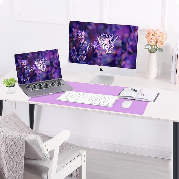 Leather Desk pad Protector, Large Desk mat