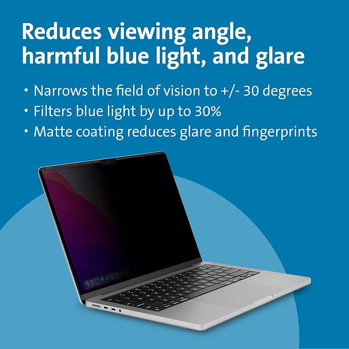 Kensington MP14 Magnetic MacBook Pro Privacy Screen