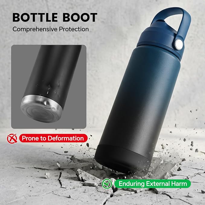Fijinhom 24 oz Insulated Water Bottle