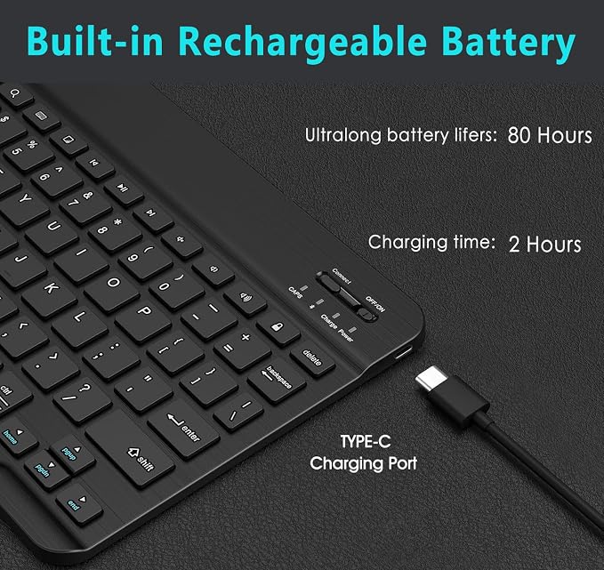 Keyboard Case for Samsung Galaxy Tab A9 Plus 5G 11 inch 2023, Magnetic