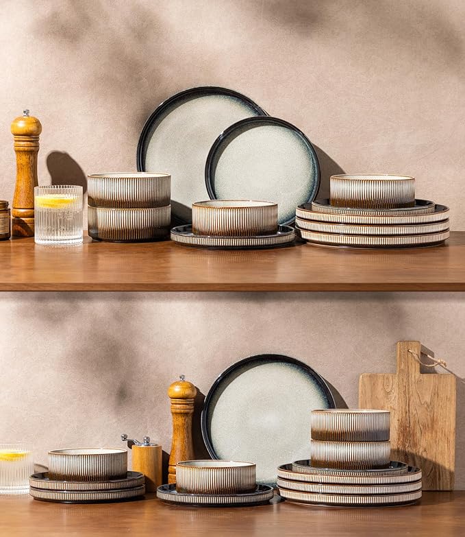 GBHOME Stoneware Dinnerware Sets