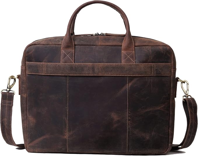 VC VINTAGE COUTURE Leather briefcase bag