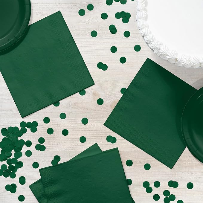 Hunter Green Luncheon Napkin, 2 Ply