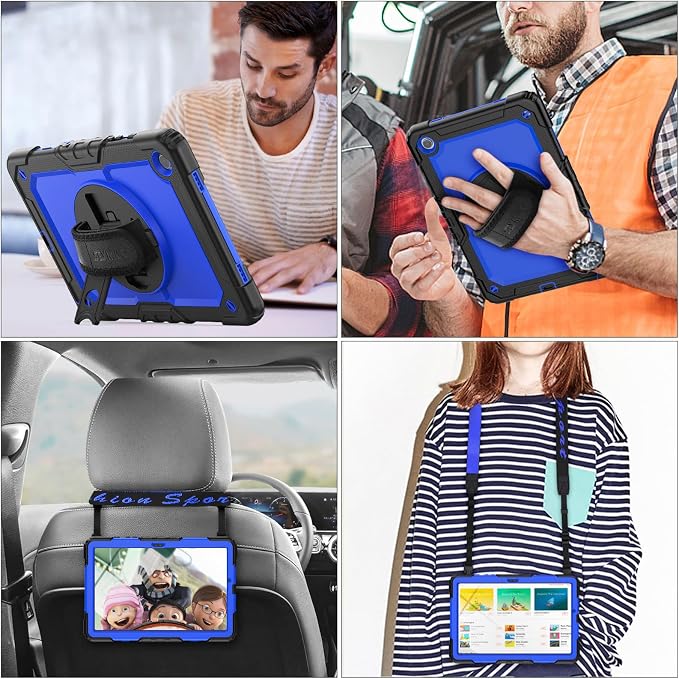 SEYMAC stock Case for Samsung Galaxy Tab A9 8.7'', Full-Body Drop Protection