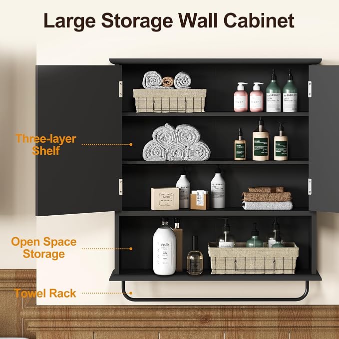 RoyalCraft Bathroom Medicine Cabinet Wall Mounted