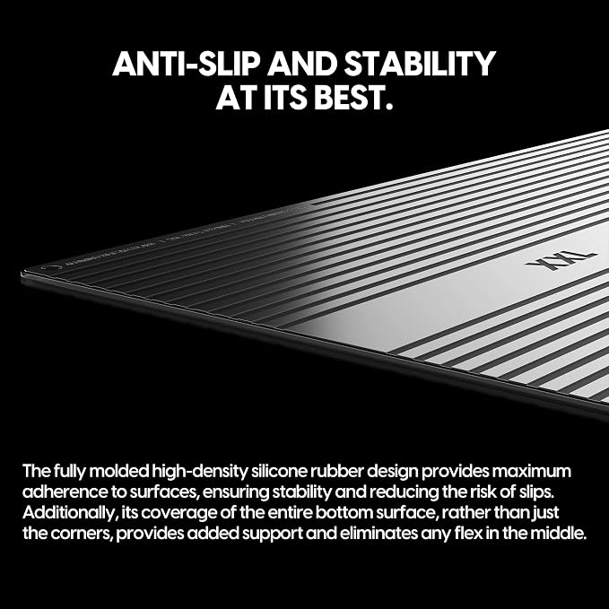 Pulsar - Superglide Premium Glass Mouse Pad XXL ALUMINO-Silicate Glass Surface