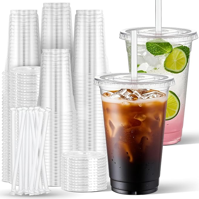 Charmount 24 oz Clear Plastic Cups