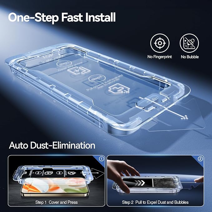 SMARTDEVIL [3+1 Pack Screen Protector
