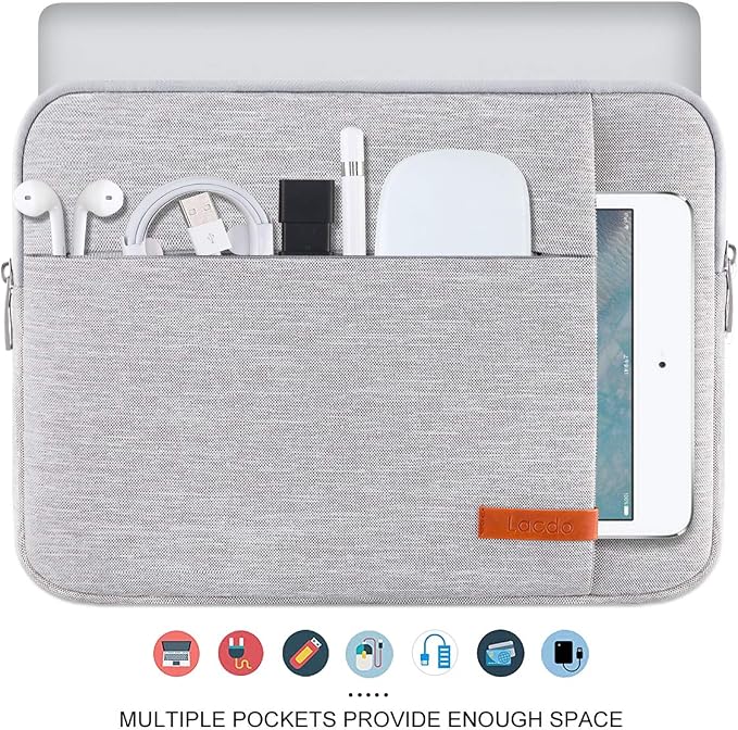 Lacdo Laptop Sleeve Case for 14 inch New MacBook Pro M4/M3/M2/M1 Chips Pro Max