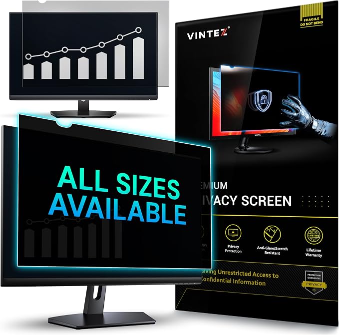 VINTEZ 22 Inch 16:9 Privacy Screen