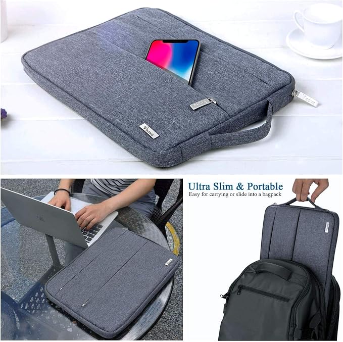 Voova Laptop Sleeve Carrying Case 13 13.6 Inch Compatible