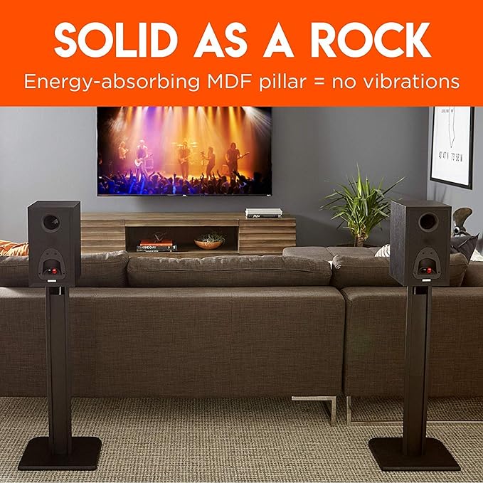ECHOGEAR Universal Floor Speaker Stands