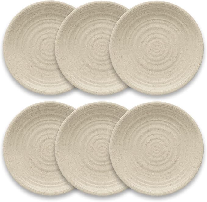 Matte Artisan 10.5'' Durable Planta Dinner Plates, Shatter-Resistant and