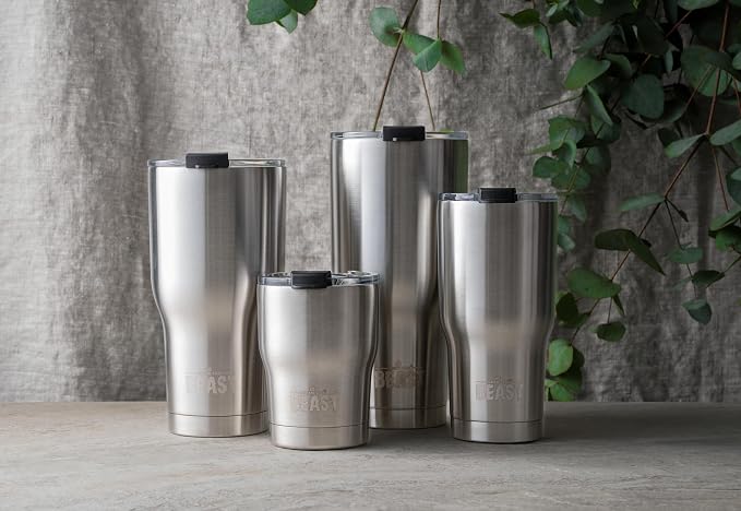Beast 40 oz Tumbler Stainless Steel Vacuum Insulated Coffee Ice Cup Double Wall