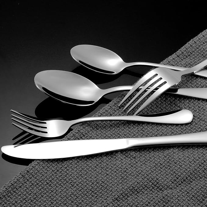 NICE KITCHEN 60 Piece Silverware Set
