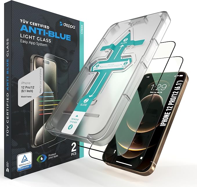 Deppa |2 Pack| Anti-Blue Light Screen Protector