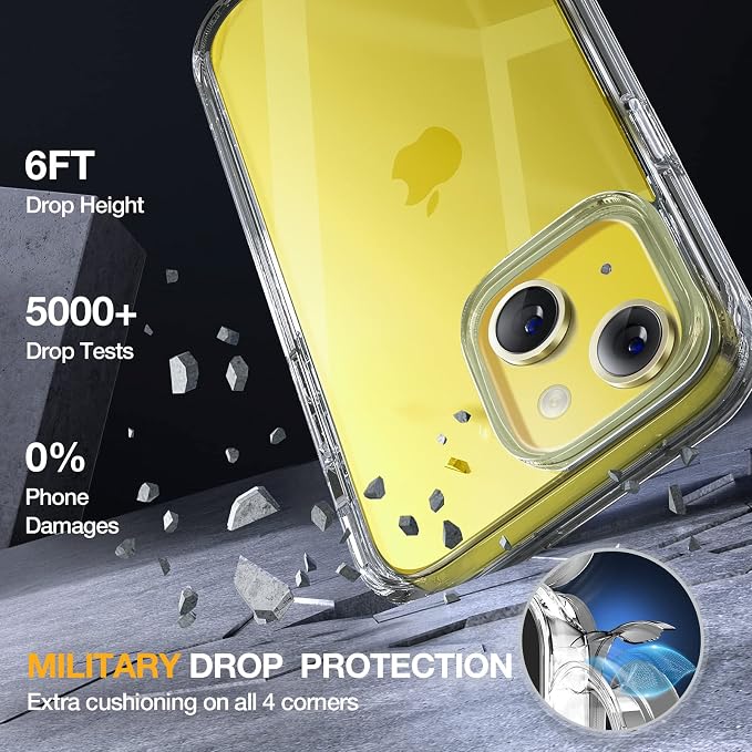 Miracase Glass Series Designed for iPhone 14 Plus Case 6.7 inch, 2023 Upgrade