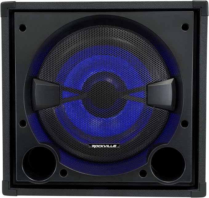 Rockville BASS Blaster 12 800W Powered Home Audio Subwoofer, Adjustable