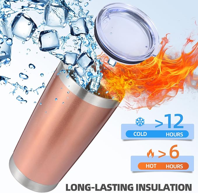 Volhoply 20oz Stainless Steel Tumbler