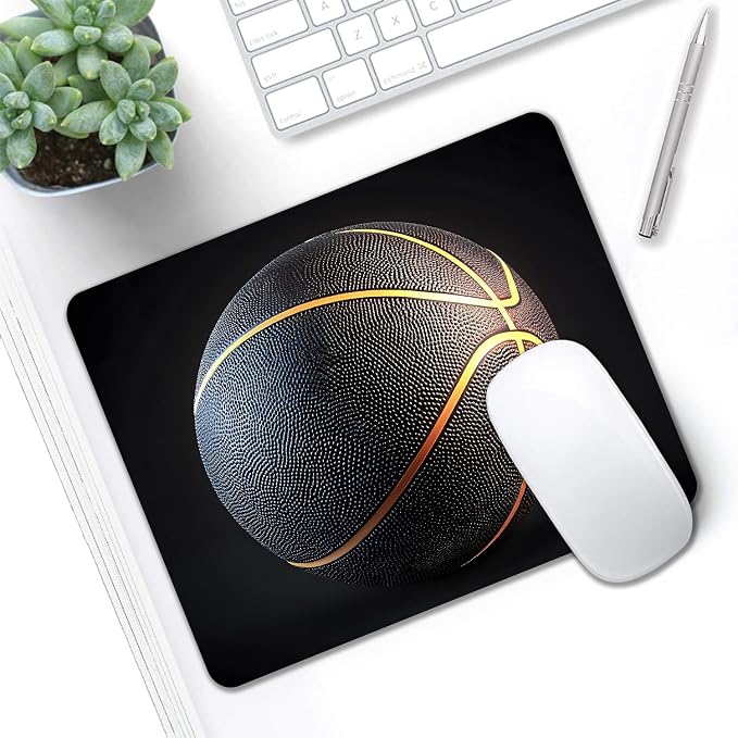 Mouse Pad, 9.5" x 7.9" Non-Slip Rubber Base Computer Mousepad