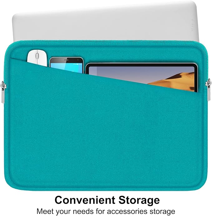 Laptop Sleeve Bag 15.6 inch, Durable Computer Carrying Bag Protective Case