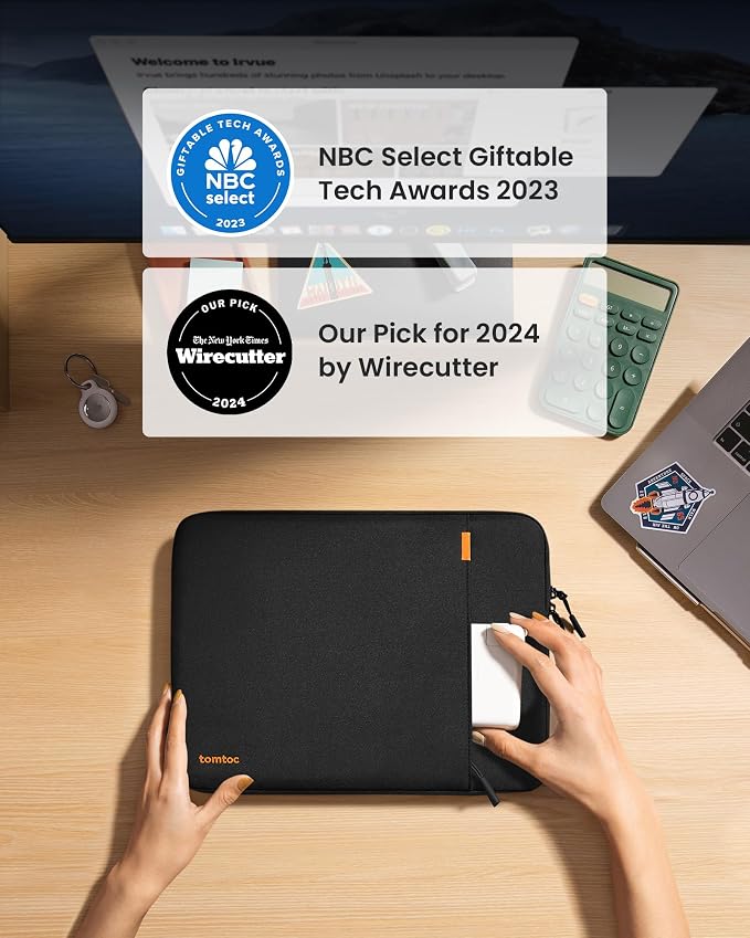 tomtoc 360° Protective Laptop Sleeve