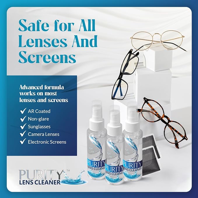 Purity Eyeglass Lens Cleaner Kit