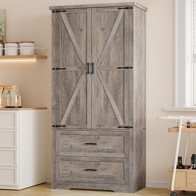 Pantry Organizers and Storage Cabinet