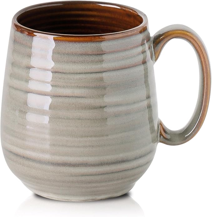 HASENSE Coffee Mug, 20 oz Large Ceramic Latte Cup