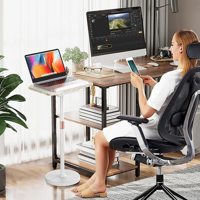 NAMON 2 in 1 Portable Laptop Floor Stand & Laptop Stand