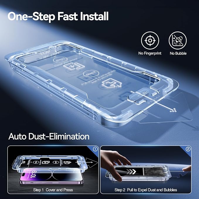 SMARTDEVIL 2+2Pack Privacy Screen Protector