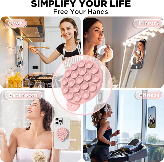 Magnetic Suction Cup Phone Mount
