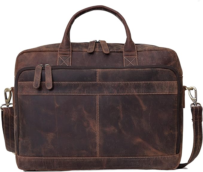 VC VINTAGE COUTURE Leather briefcase bag
