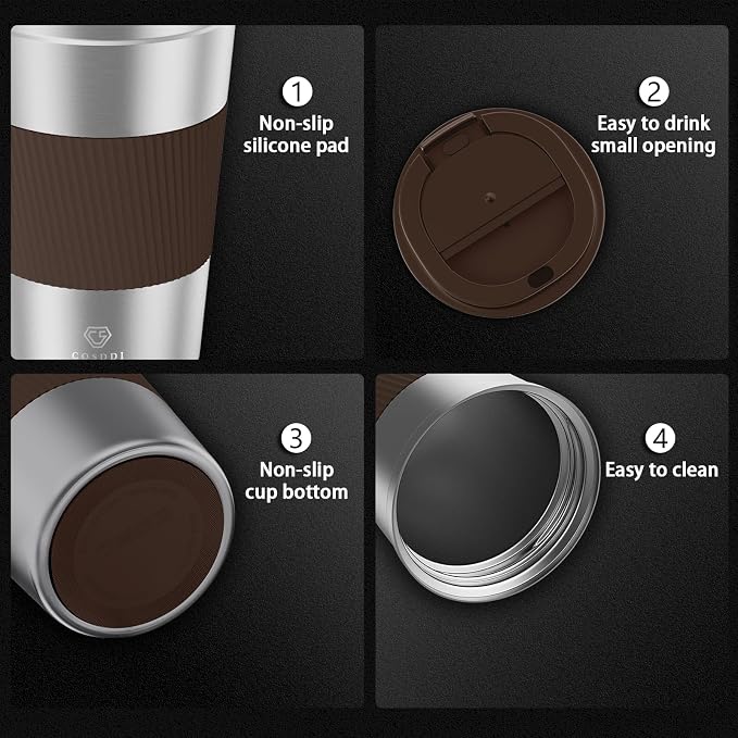 CS COSDDI 12 oz Stainless Steel Vacuum Insulated Tumbler