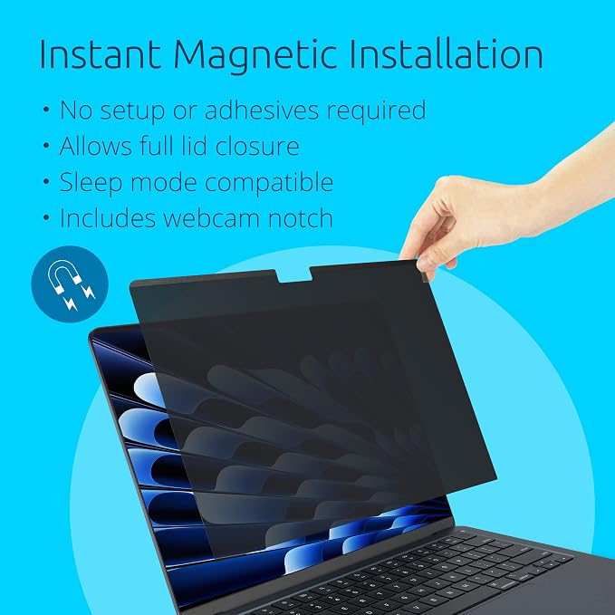 Kensington MP15 Magnetic MacBook Air Privacy Screen