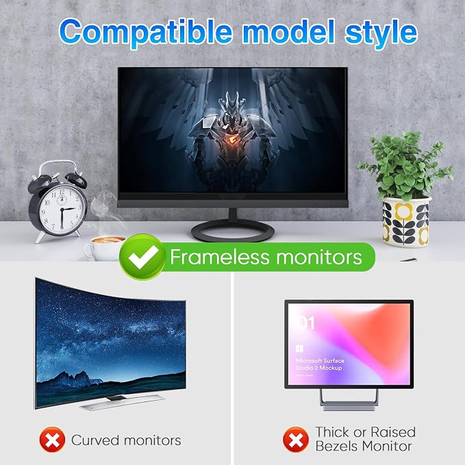 Magnetic 23.8 Inch Computer Screen Privacy Shield, Privacy Screen Filter