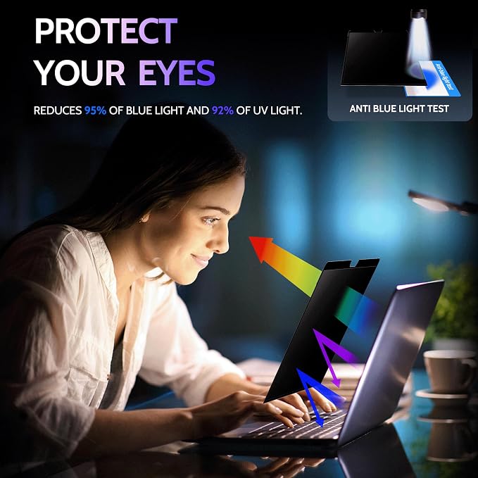 Privacy Screen for MacBook Pro 13 In & MacBook Air 13 Inch, MagicSuction™