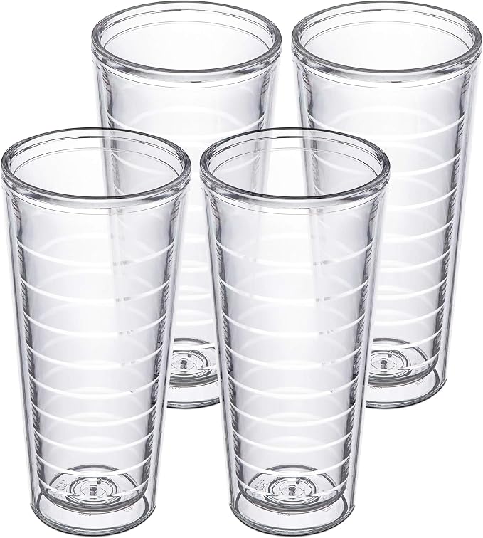 Homestead Choice Insulated Drinking Glasses 22oz 4-pack