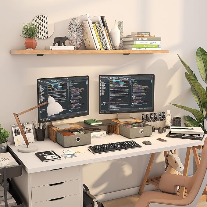 WESTREE Dual Monitor Stand Riser