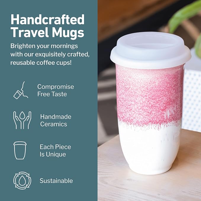 NOVA CERAMICS Coffee Travel Mug