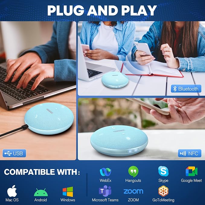 Bluetooth Conference Speakerphone M4