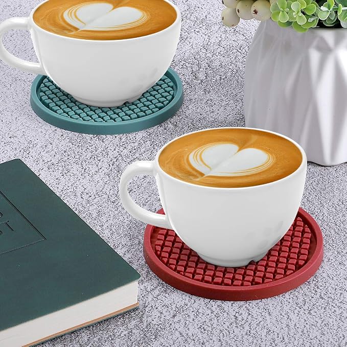 ME.FAN Silicone Coasters Thickened Drink Coasters