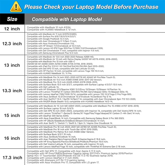 MOSISO Laptop Case 13 inch, 13 inch Laptop Sleeve Compatible