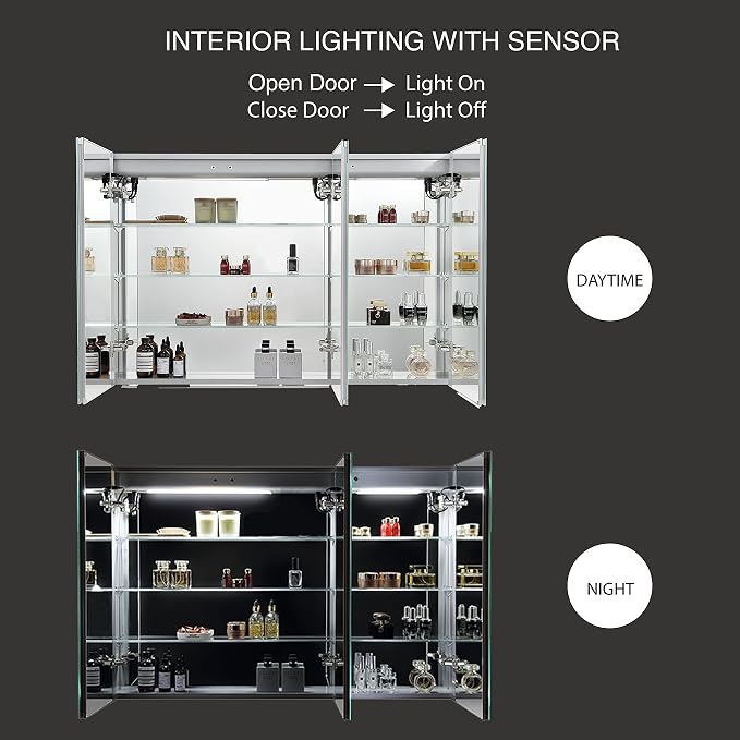 48 Inch LED Medicine Cabinet