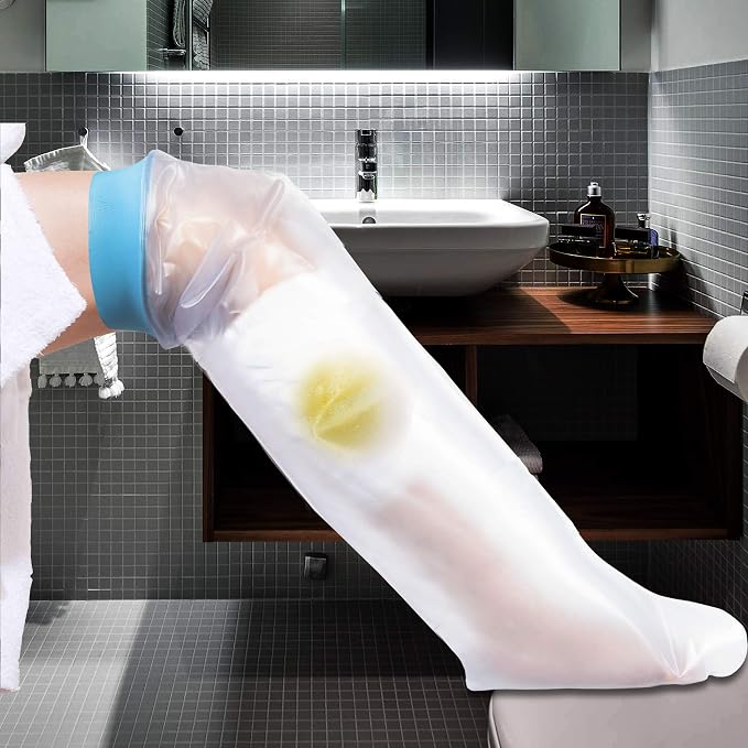 Waterproof Cast Covers for Shower Leg Adult Full long leg Protection