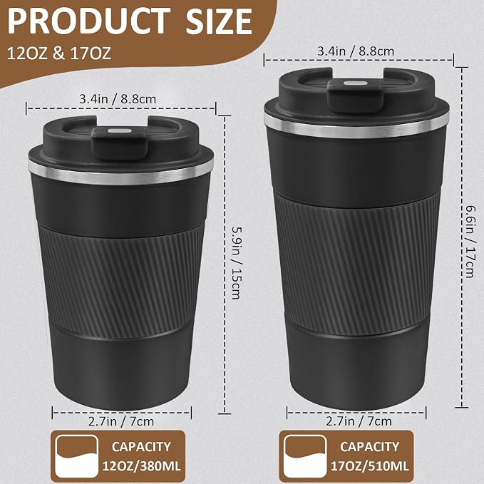 4 Pack Insulated Coffee Mug