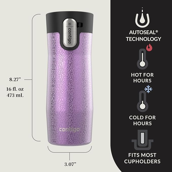 Contigo® AUTOSEAL® West Loop Vacuum-Insulated Stainless Steel Travel Mug