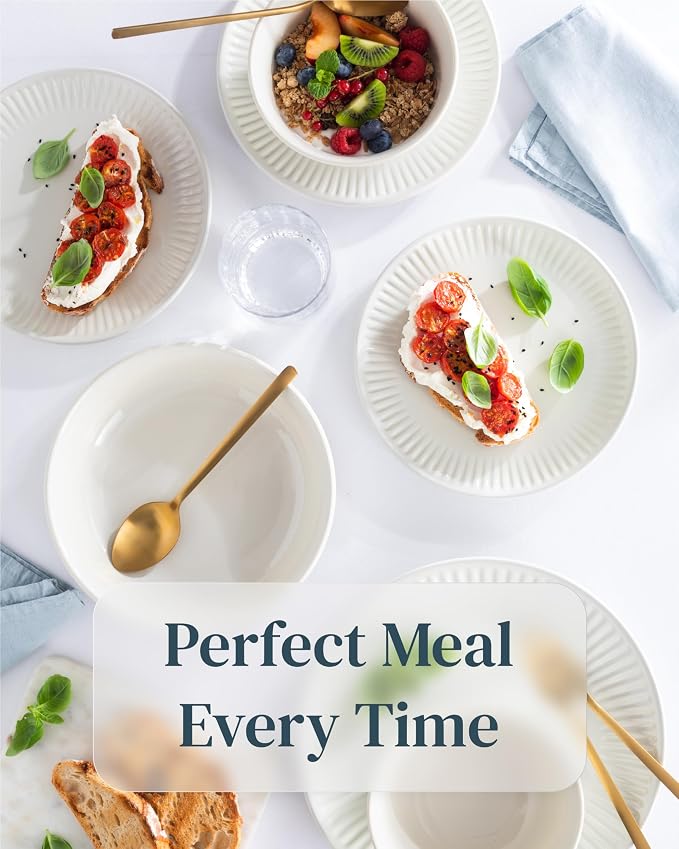 12 Piece Stoneware Dinnerware Set