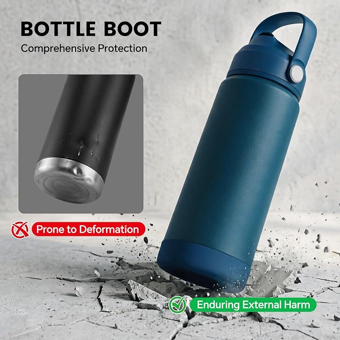 Fijinhom 24 oz Insulated Water Bottle